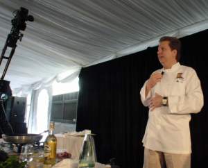 Chef Dean Fearing at the 2002 Interactive Culinary Fest at the Biltmore Hotel